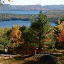 painting of schroon lake